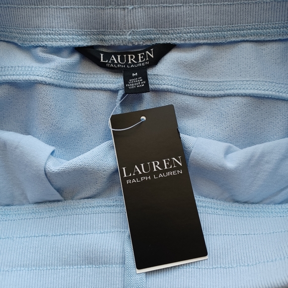 Lauren Ralph Lauren Stretch Cotton Jogger Pants - Cold Springs - Picture 11 of 12